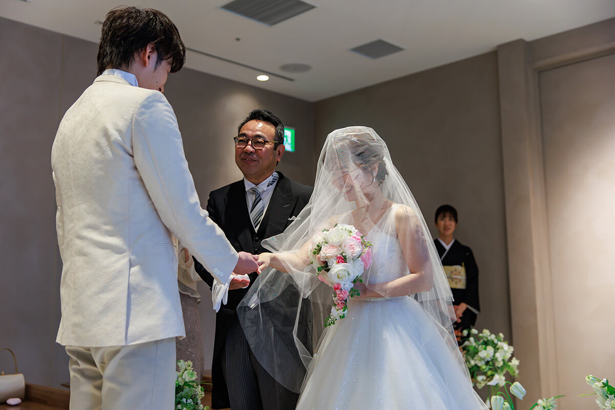 小さな結婚式 表参道チャペルで挙げられたお客様の結婚式写真05