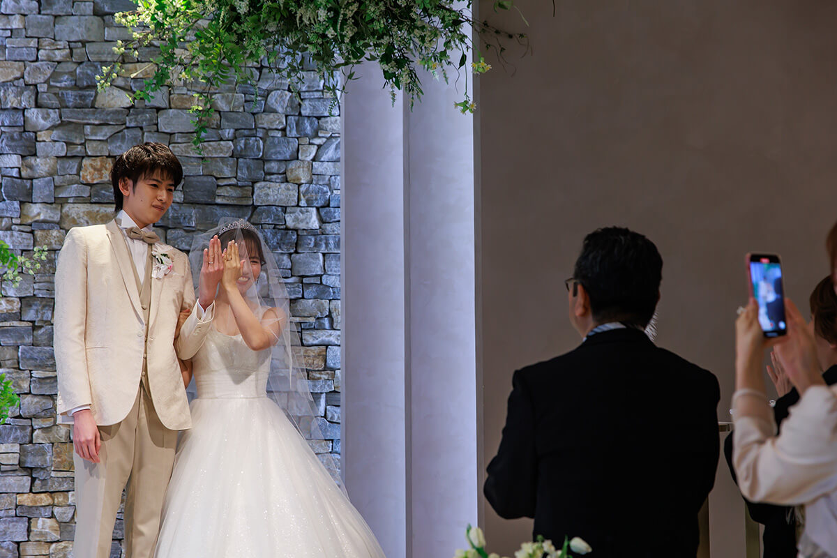 小さな結婚式 表参道チャペルで挙げられたお客様の結婚式写真07