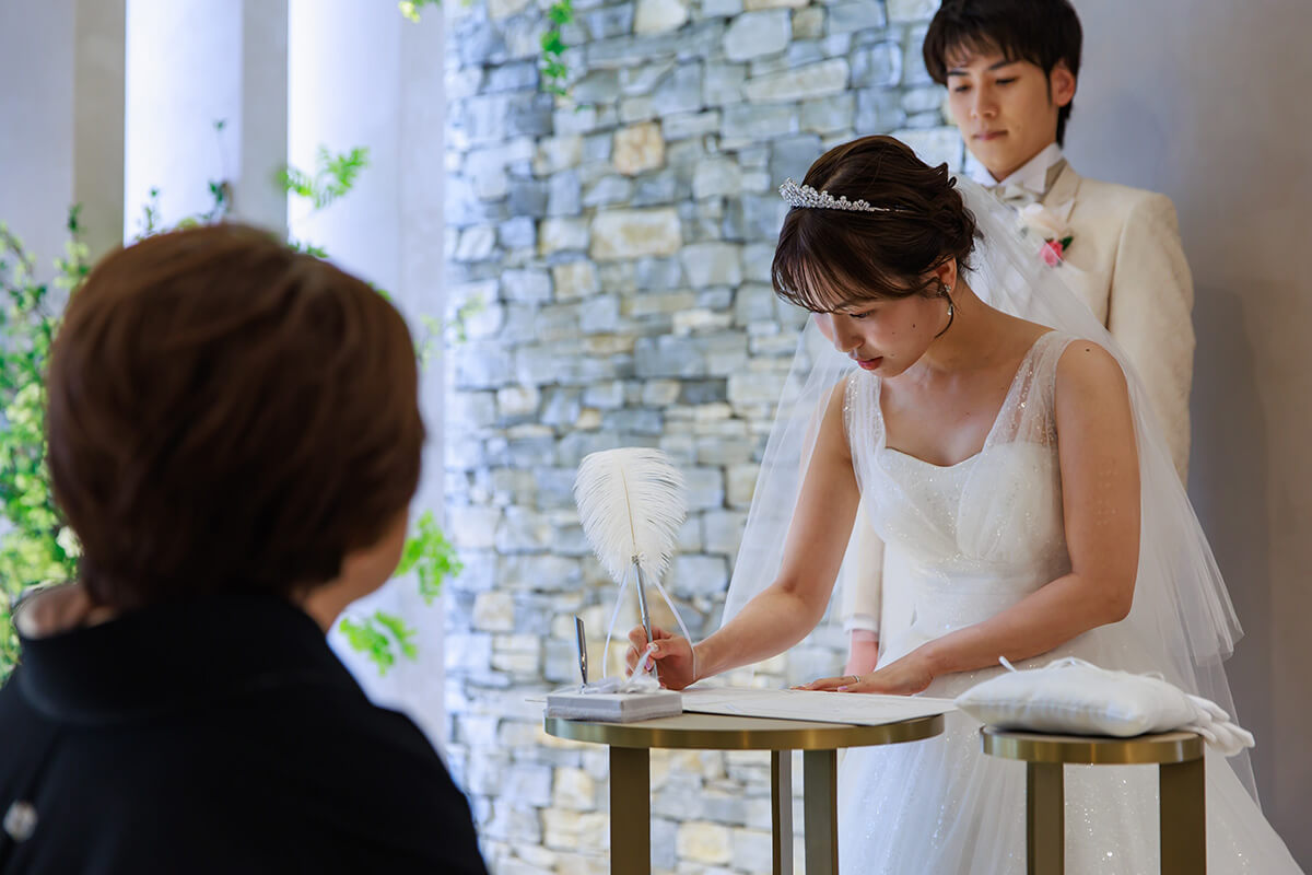 小さな結婚式 表参道チャペルで挙げられたお客様の結婚式写真09