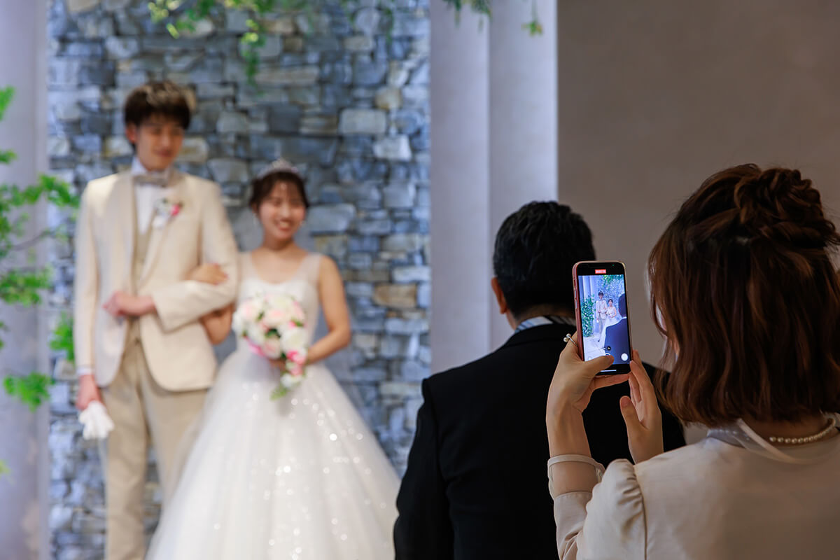 小さな結婚式 表参道チャペルで挙げられたお客様の結婚式写真10