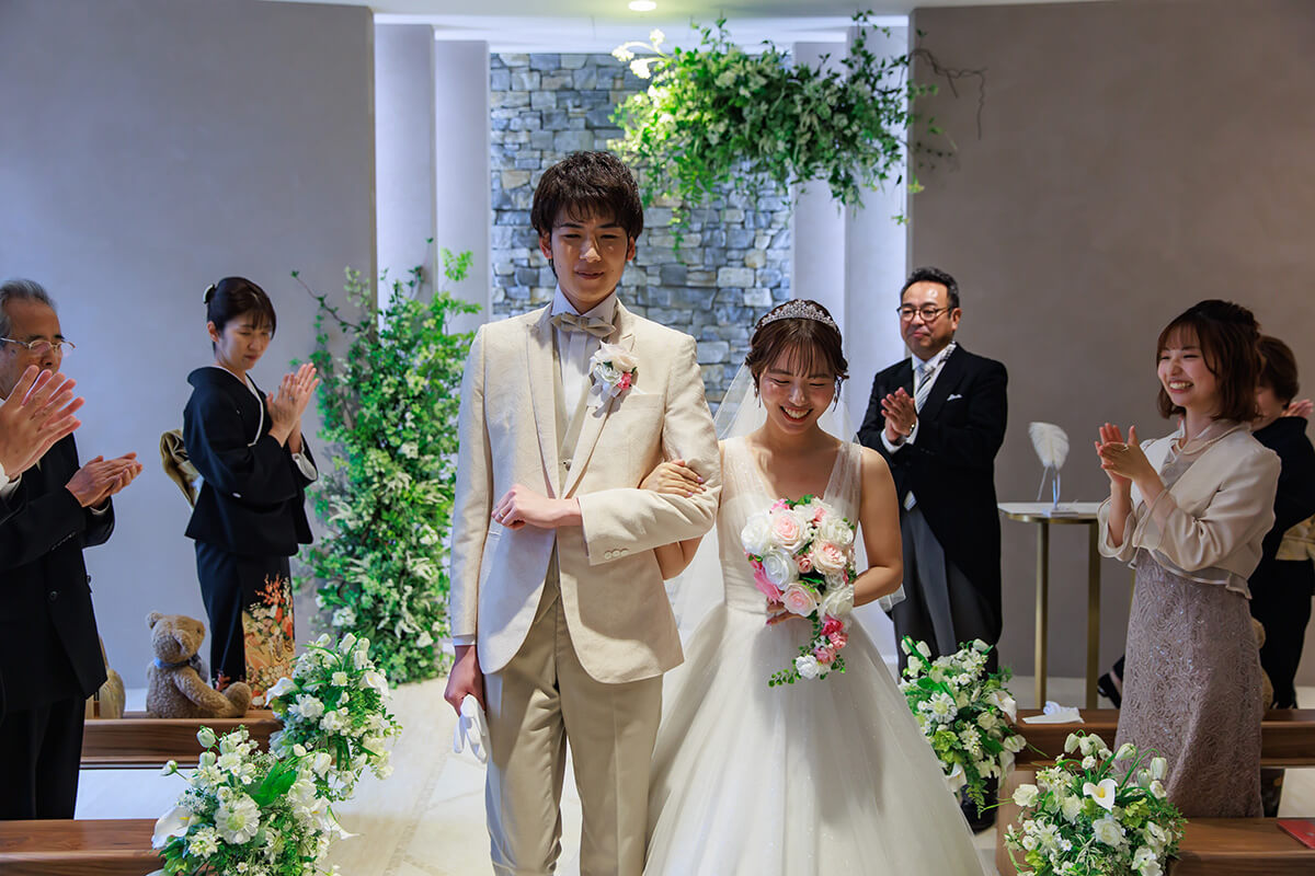小さな結婚式 表参道チャペルで挙げられたお客様の結婚式写真12