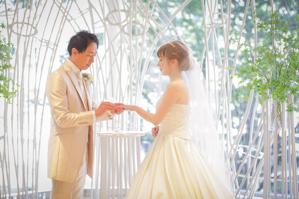 小さな結婚式 仙台チャペルで挙げられたお客様の結婚式写真05