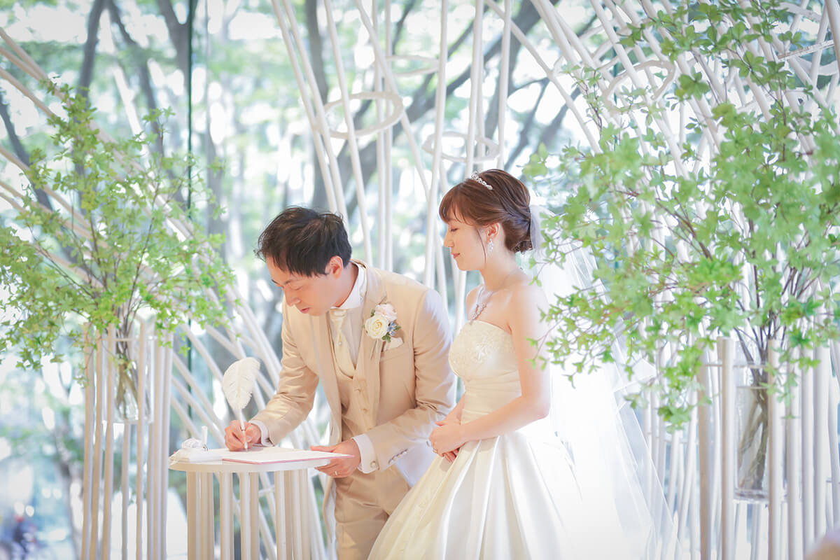 小さな結婚式 仙台チャペルで挙げられたお客様の結婚式写真07