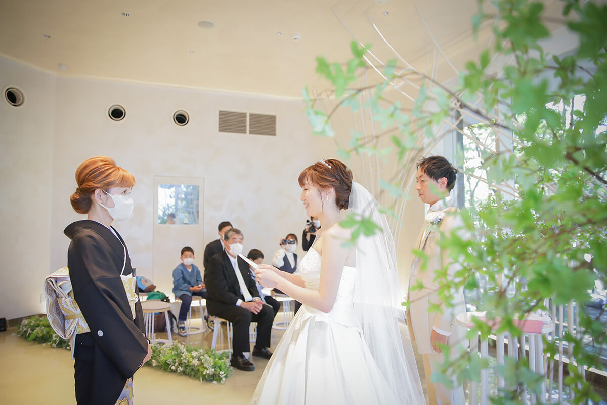 小さな結婚式 仙台チャペルで挙げられたお客様の結婚式写真08