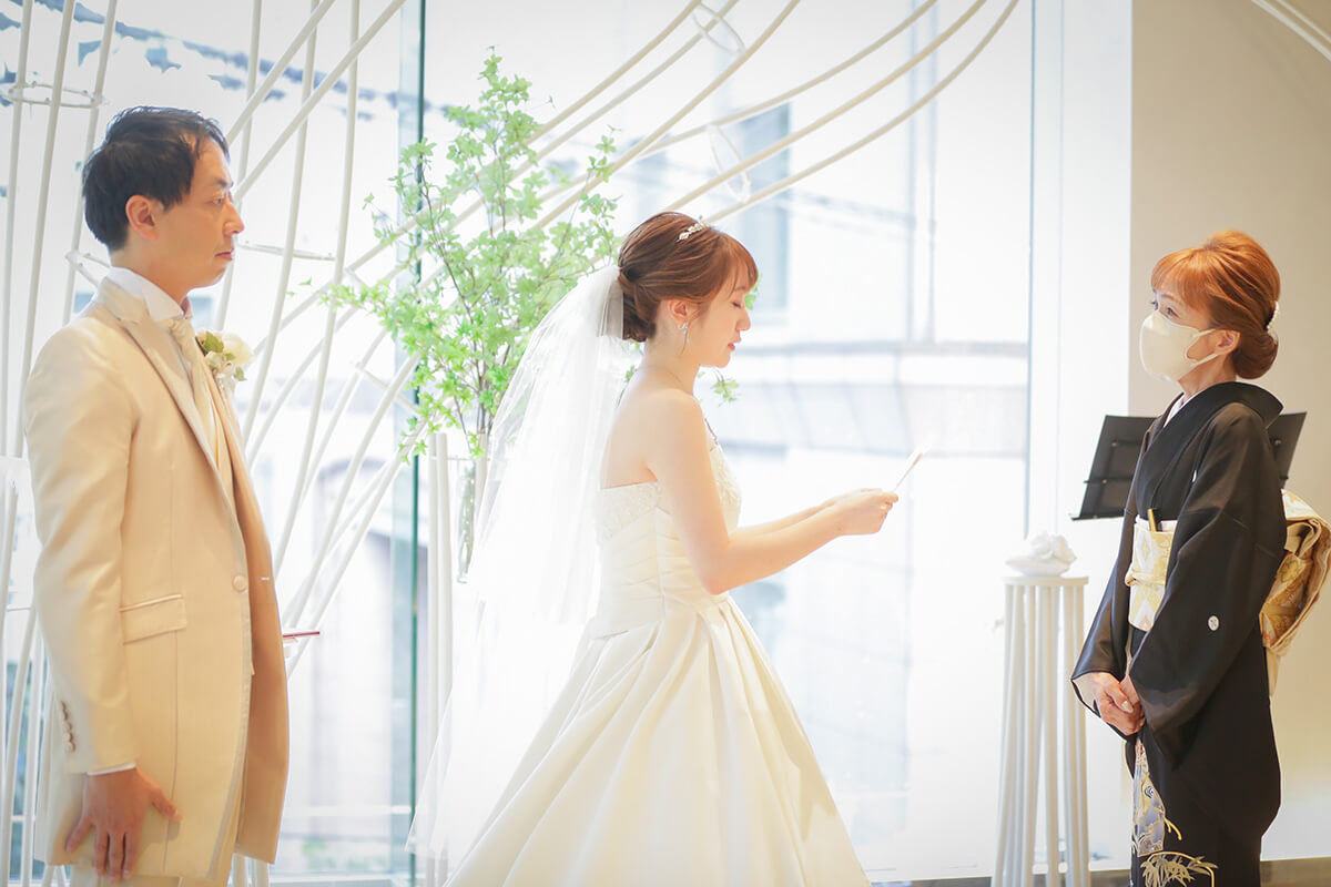 小さな結婚式 仙台チャペルで挙げられたお客様の結婚式写真10