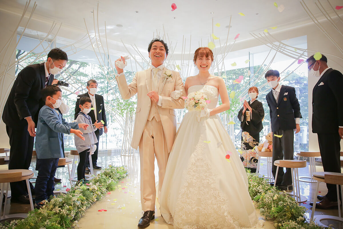 小さな結婚式 仙台チャペルで挙げられたお客様の結婚式写真12