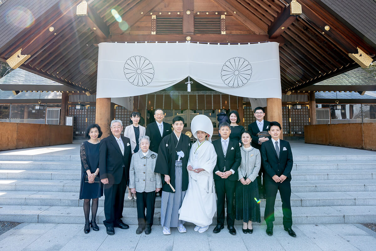 北海道神宮　集合写真