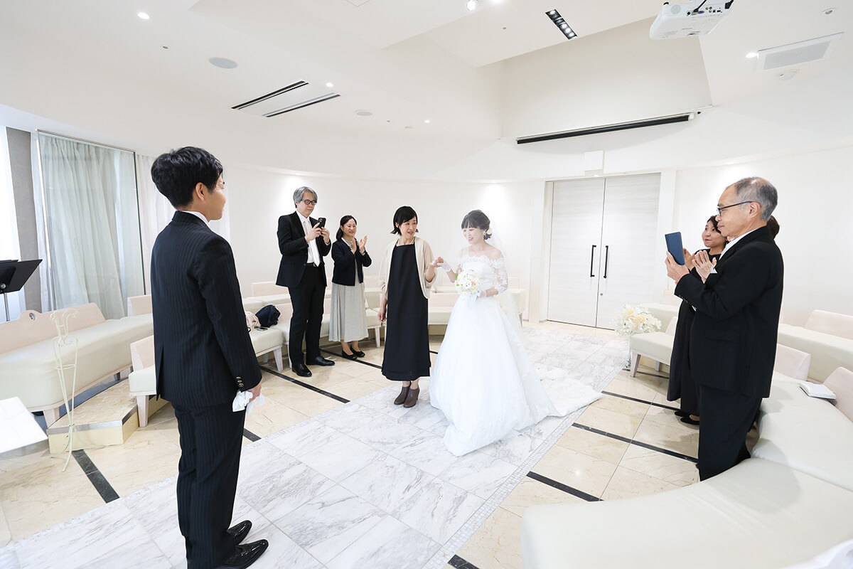 神戸モザイクチャペルで挙げられたお客様の結婚式写真04