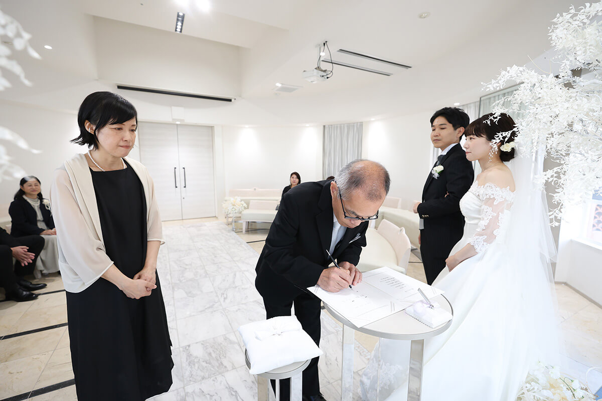 神戸モザイクチャペルで挙げられたお客様の結婚式写真10