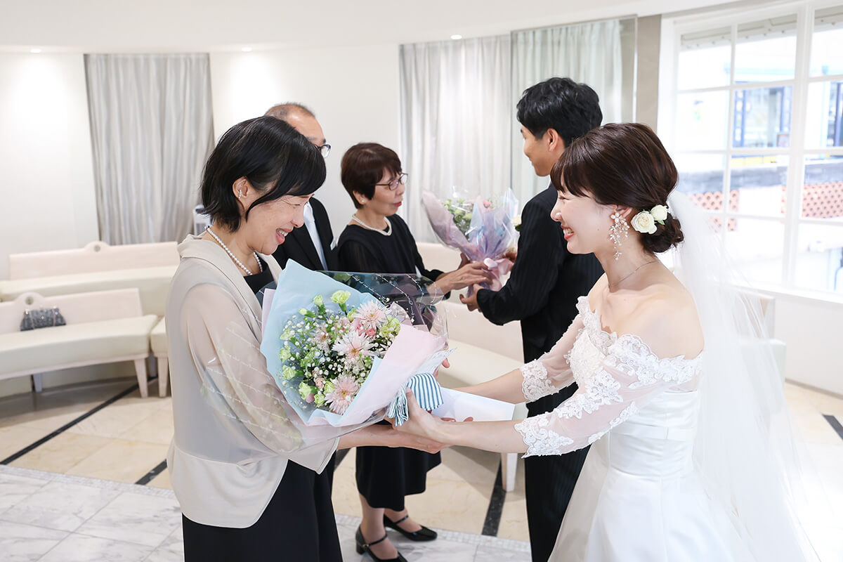 神戸モザイクチャペルで挙げられたお客様の結婚式写真15
