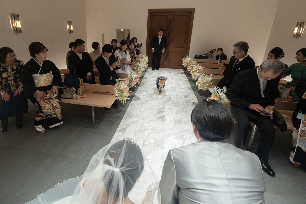 小さな結婚式 お台場チャペルで挙げられたお客様の結婚式写真06