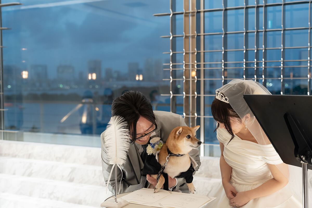 小さな結婚式 お台場チャペルで挙げられたお客様の結婚式写真11