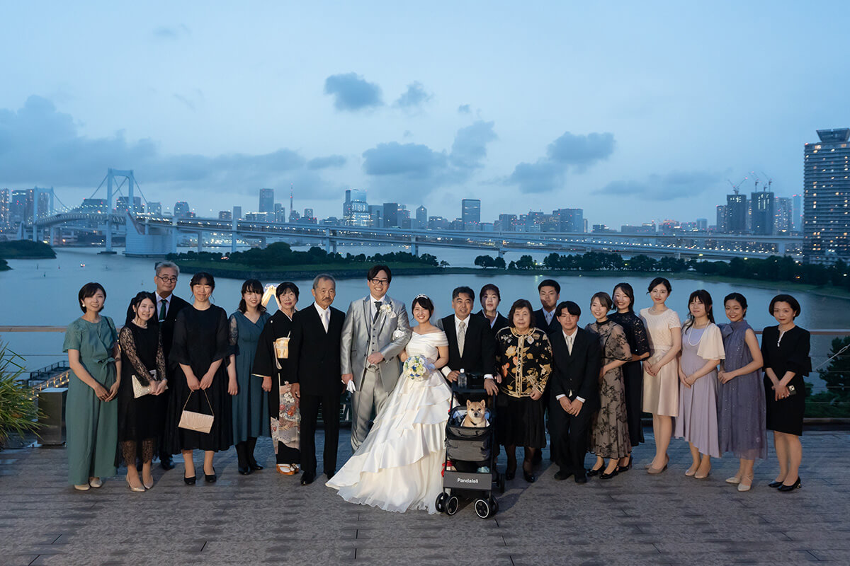 小さな結婚式 お台場チャペルで挙げられたお客様の結婚式写真13