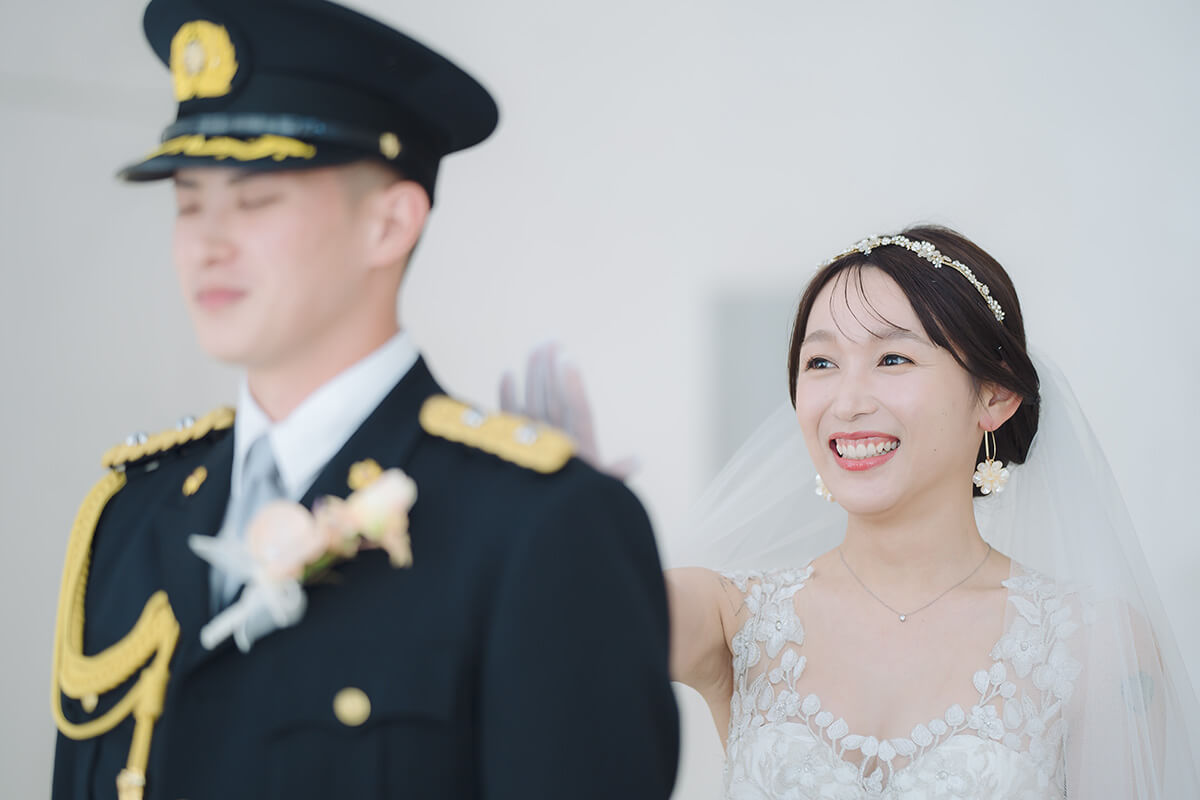小さな結婚式 大阪ハービスENTチャペルで挙げられたお客様の結婚式写真01
