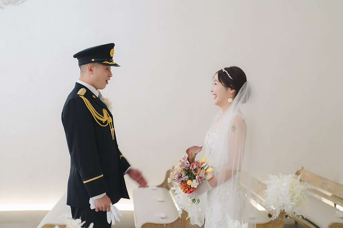 小さな結婚式 大阪ハービスENTチャペルで挙げられたお客様の結婚式写真02