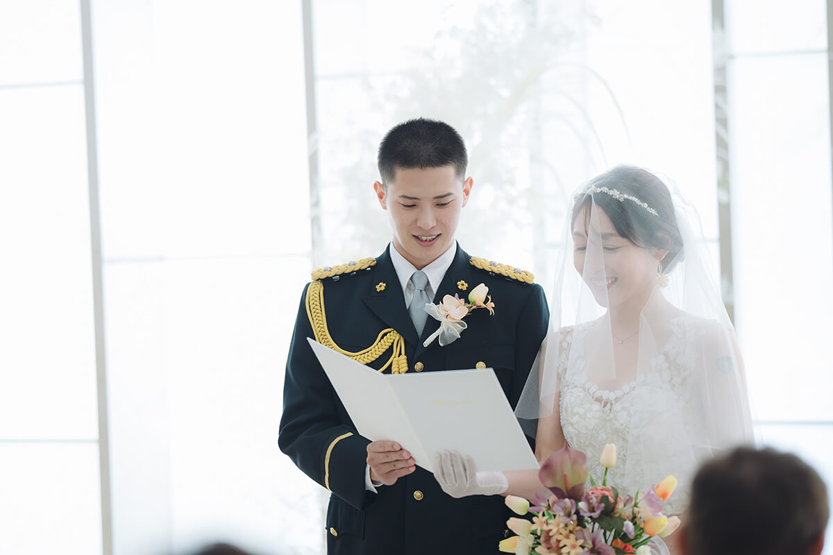 小さな結婚式 大阪ハービスENTチャペルで挙げられたお客様の結婚式写真06