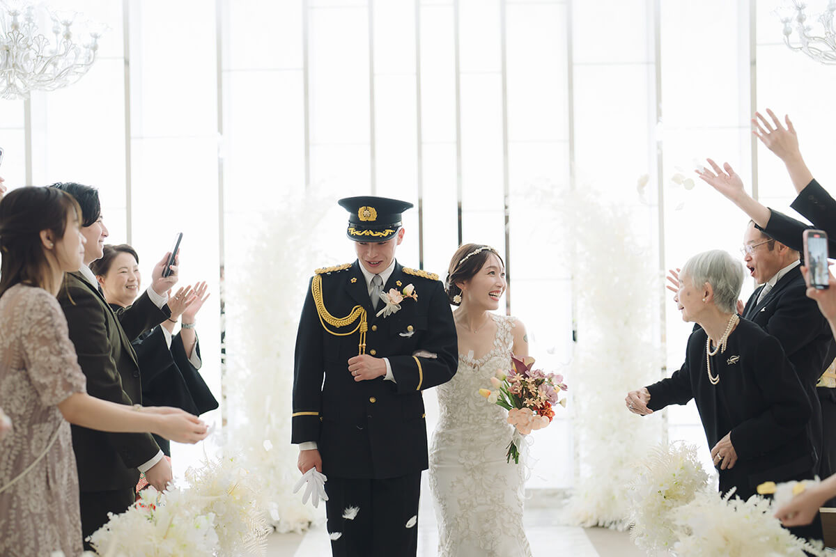 小さな結婚式 大阪ハービスENTチャペルで挙げられたお客様の結婚式写真12