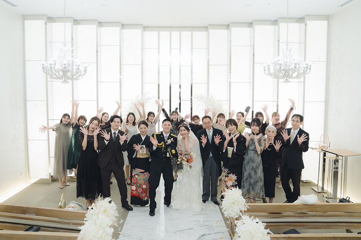 小さな結婚式 大阪ハービスENTチャペルで挙げられたお客様の結婚式写真13