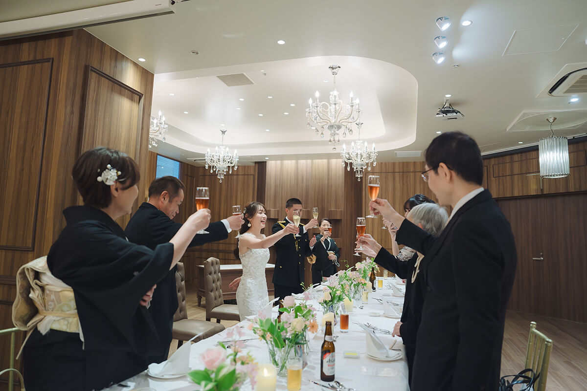 小さな結婚式 大阪ハービスENTチャペルで挙げられたお客様の結婚式写真14