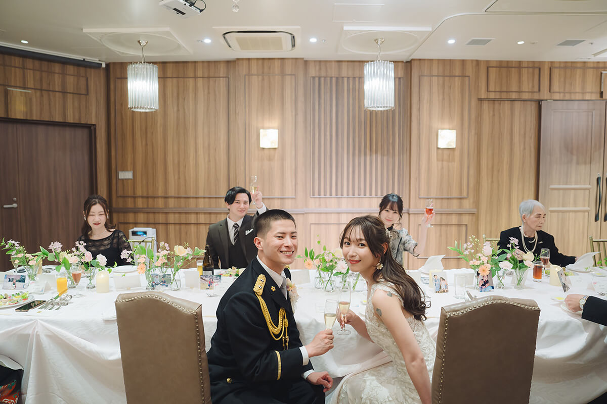 小さな結婚式 大阪ハービスENTチャペルで挙げられたお客様の結婚式写真