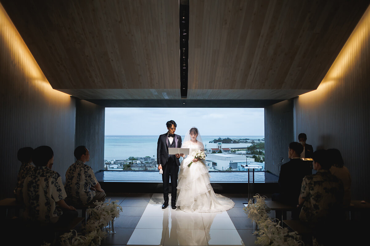 小さな結婚式 沖縄イル・ド・レチャペルで挙げられたお客様の結婚式写真10