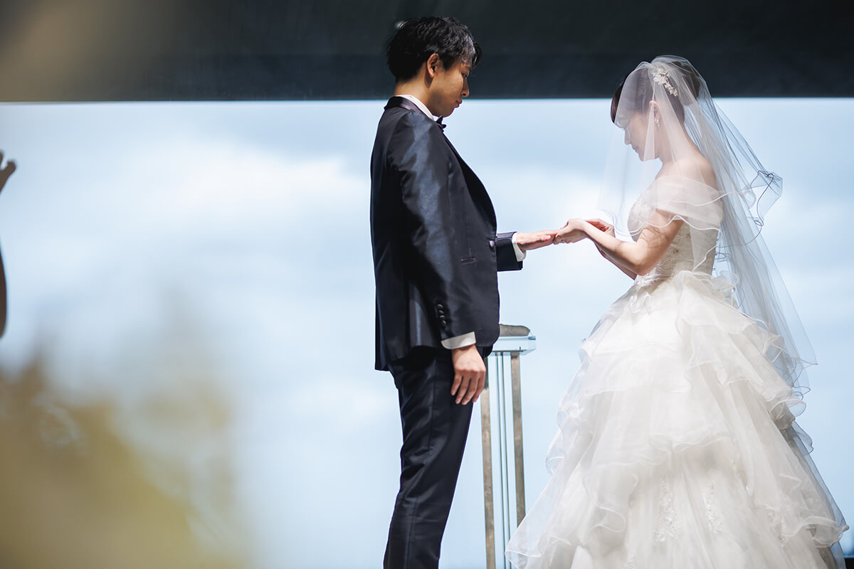 小さな結婚式 沖縄イル・ド・レチャペルで挙げられたお客様の結婚式写真12