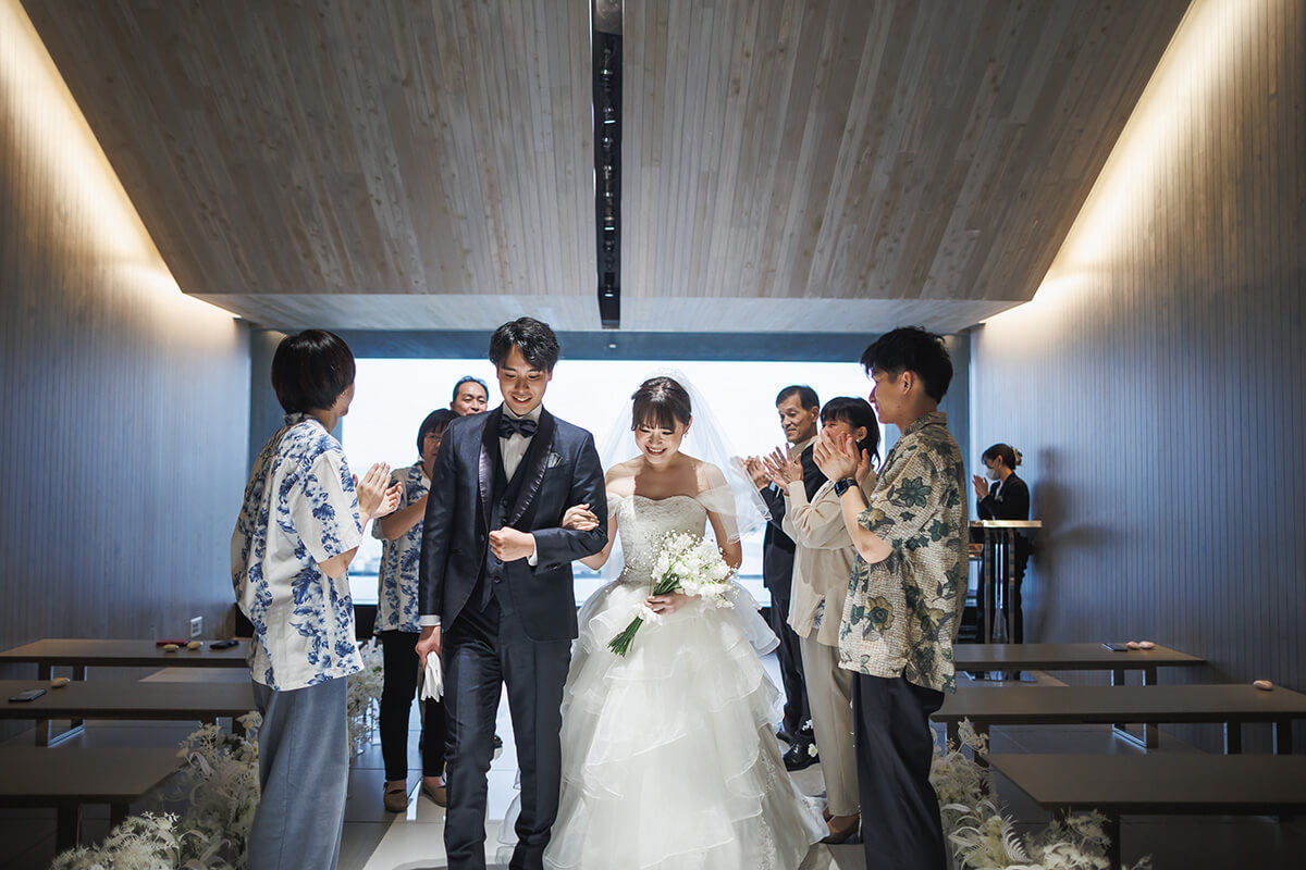 小さな結婚式 沖縄イル・ド・レチャペルで挙げられたお客様の結婚式写真14