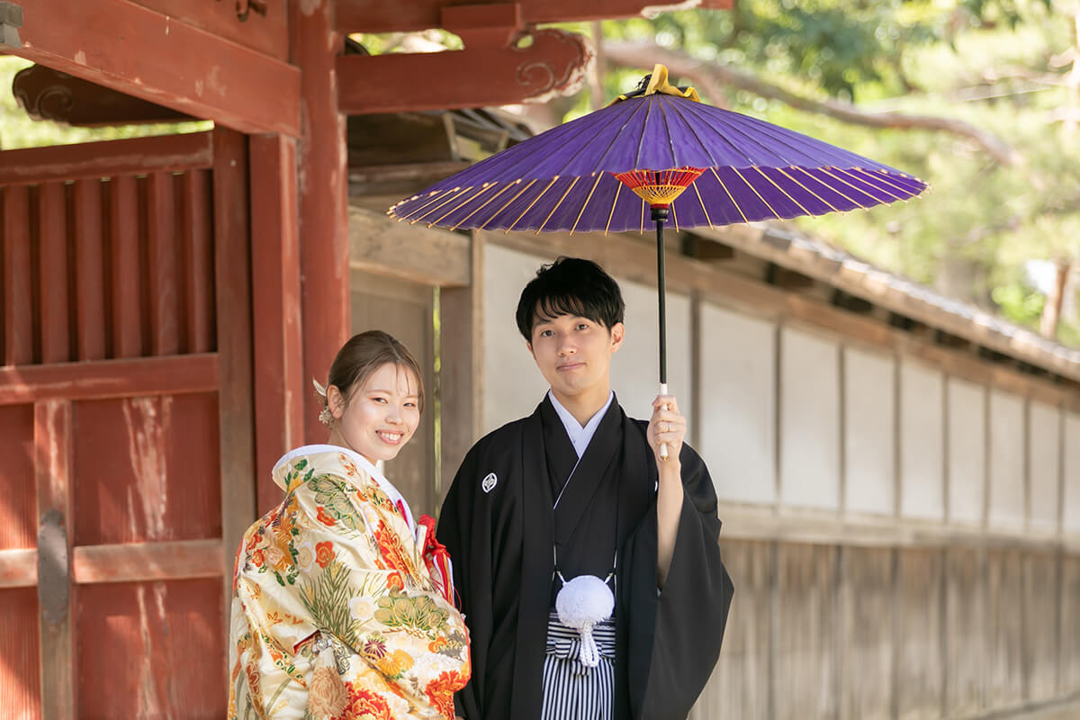 金澤神社で挙げられたお客様の結婚式写真02