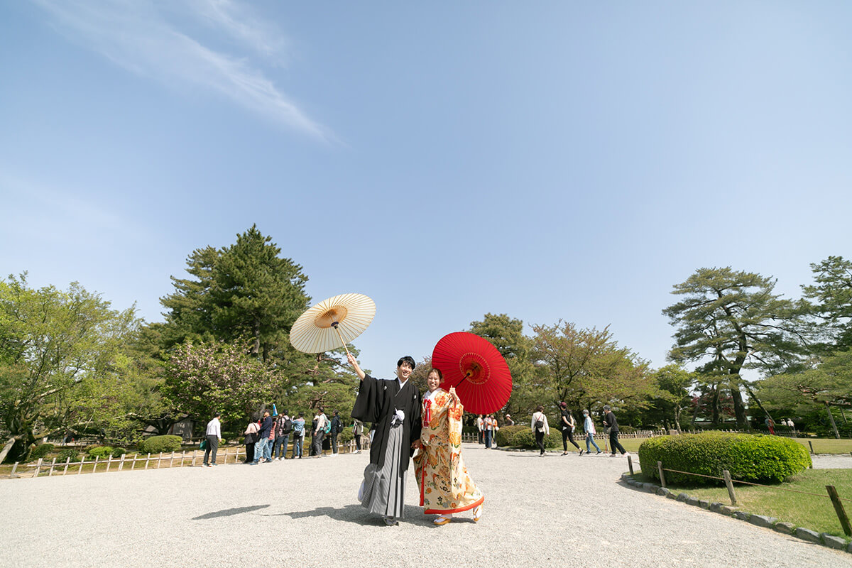 金澤神社で挙げられたお客様の結婚式写真03