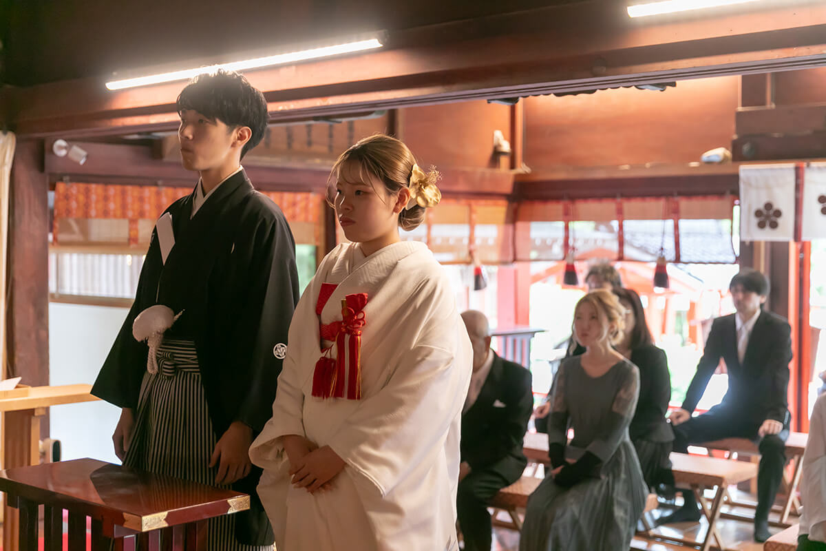 金澤神社で挙げられたお客様の結婚式写真06