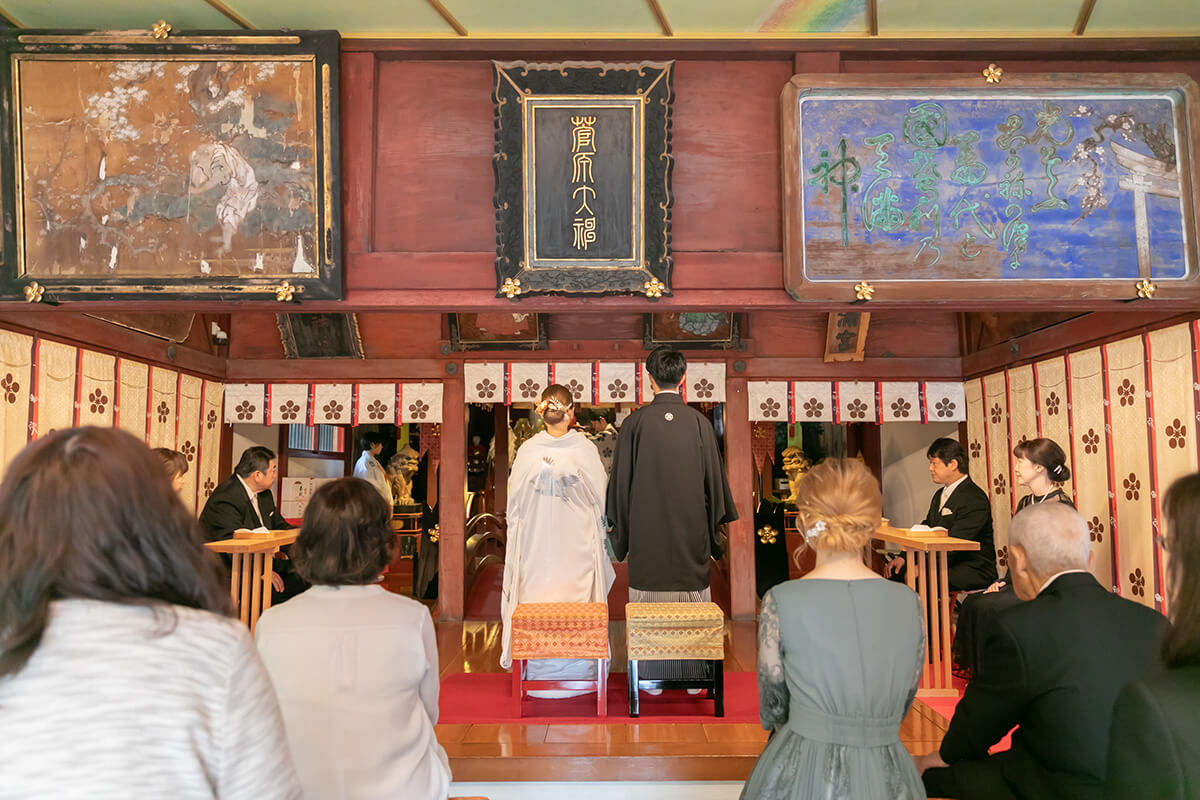 金澤神社で挙げられたお客様の結婚式写真10