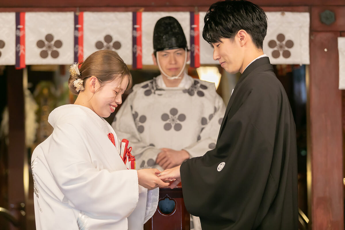 金澤神社で挙げられたお客様の結婚式写真11