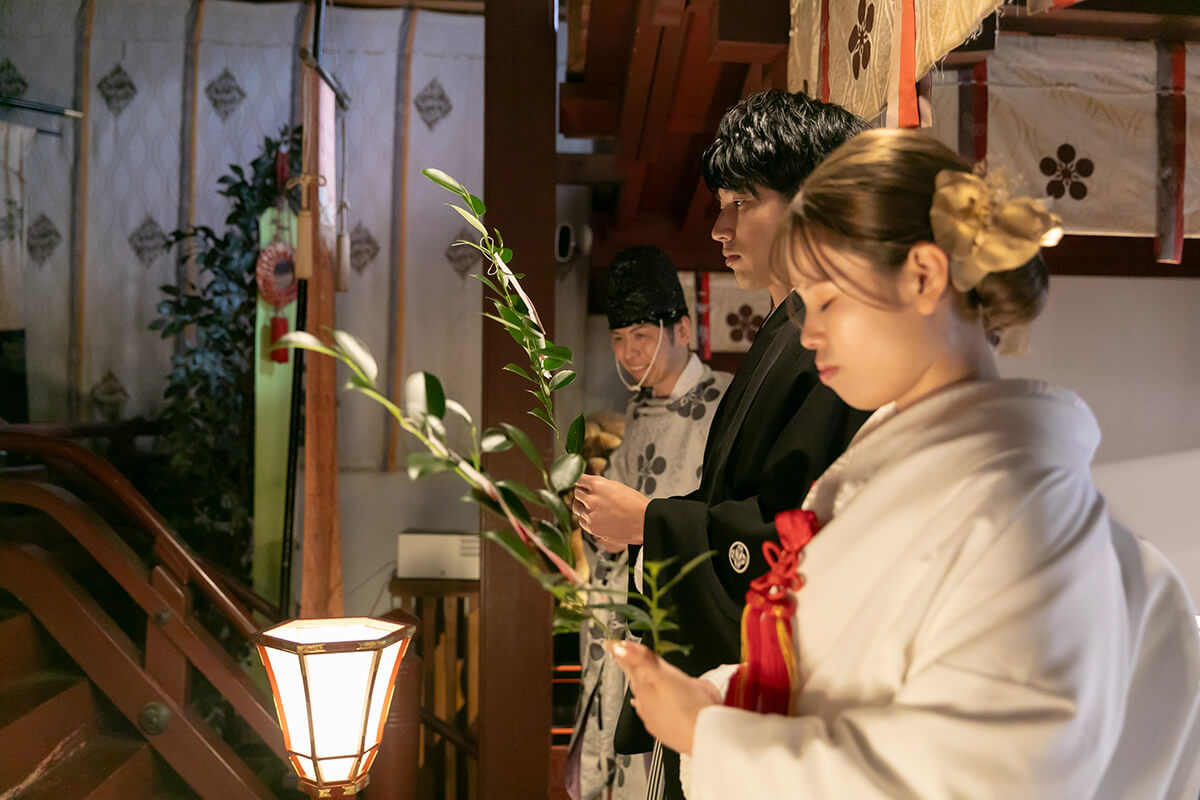 金澤神社で挙げられたお客様の結婚式写真12
