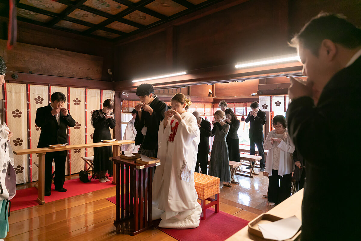 金澤神社で挙げられたお客様の結婚式写真13