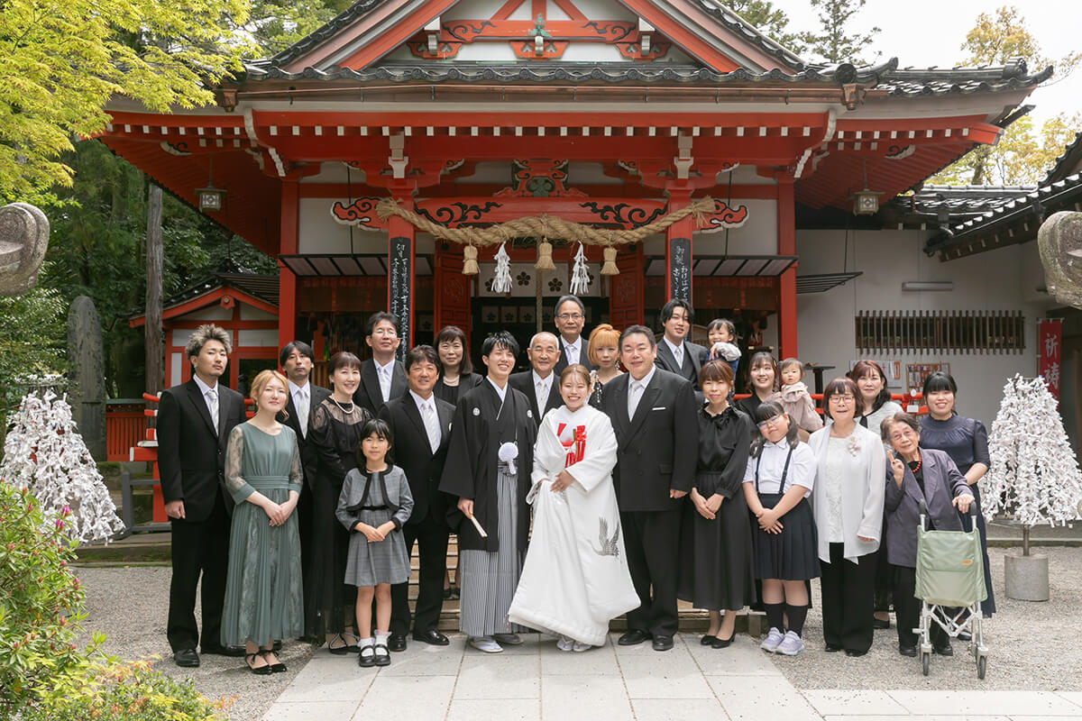 金澤神社で挙げられたお客様の結婚式写真14