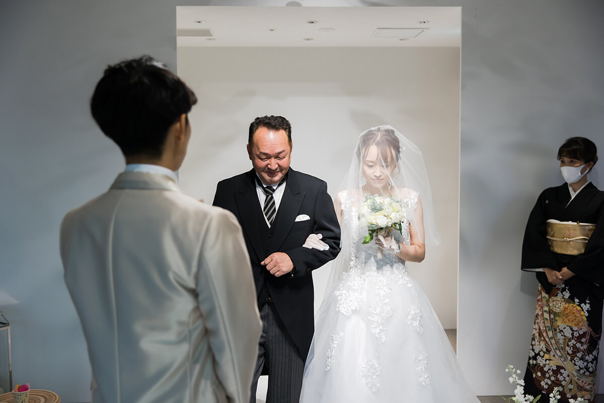 小さな結婚式 札幌チャペルで挙げられたお客様の結婚式写真03