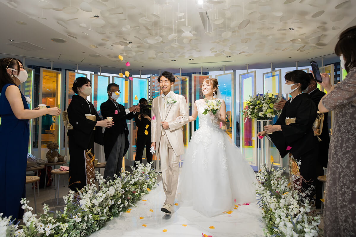 小さな結婚式 札幌チャペルで挙げられたお客様の結婚式写真13