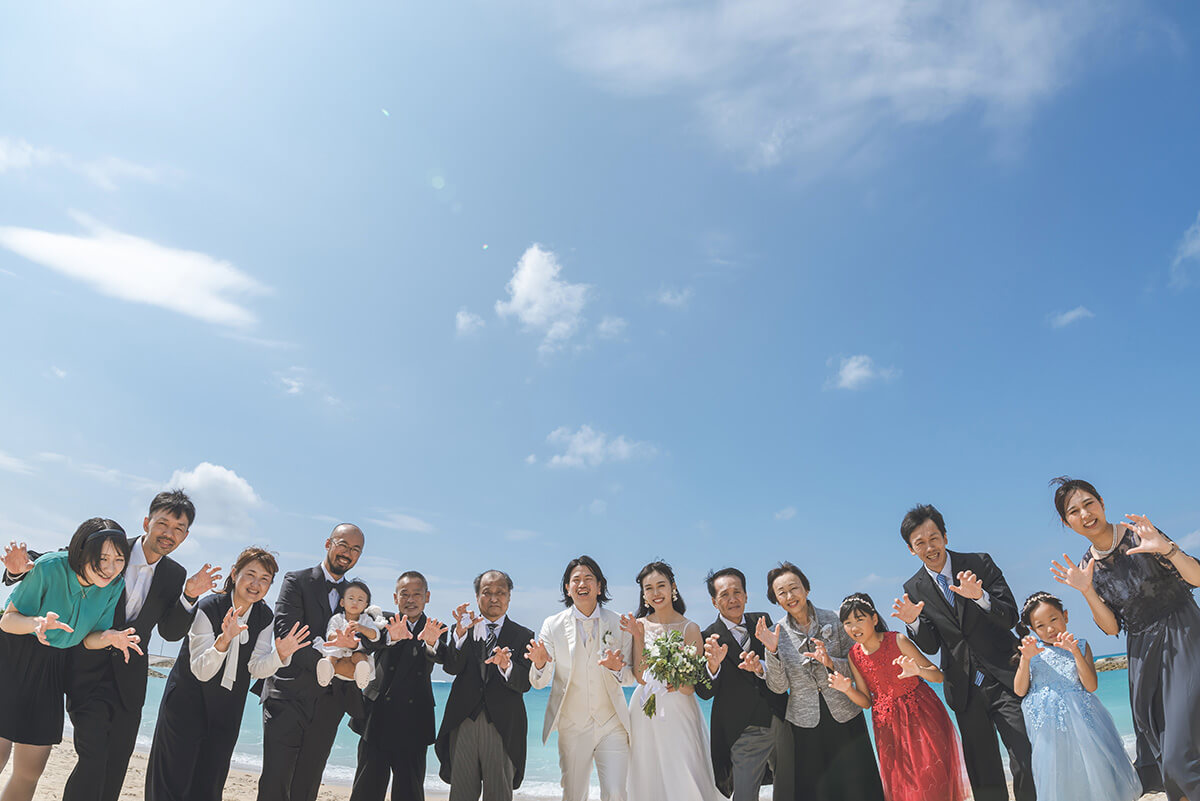 小さな結婚式 沖縄サザンビーチチャペルで挙げられたお客様の結婚式写真11
