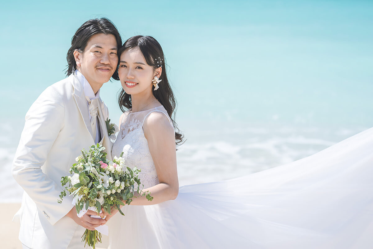 小さな結婚式 沖縄サザンビーチチャペルで挙げられたお客様の結婚式写真12