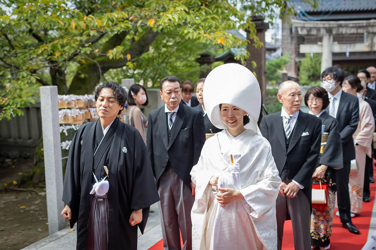 宇多須神社で挙げられたお客様の結婚式写真02