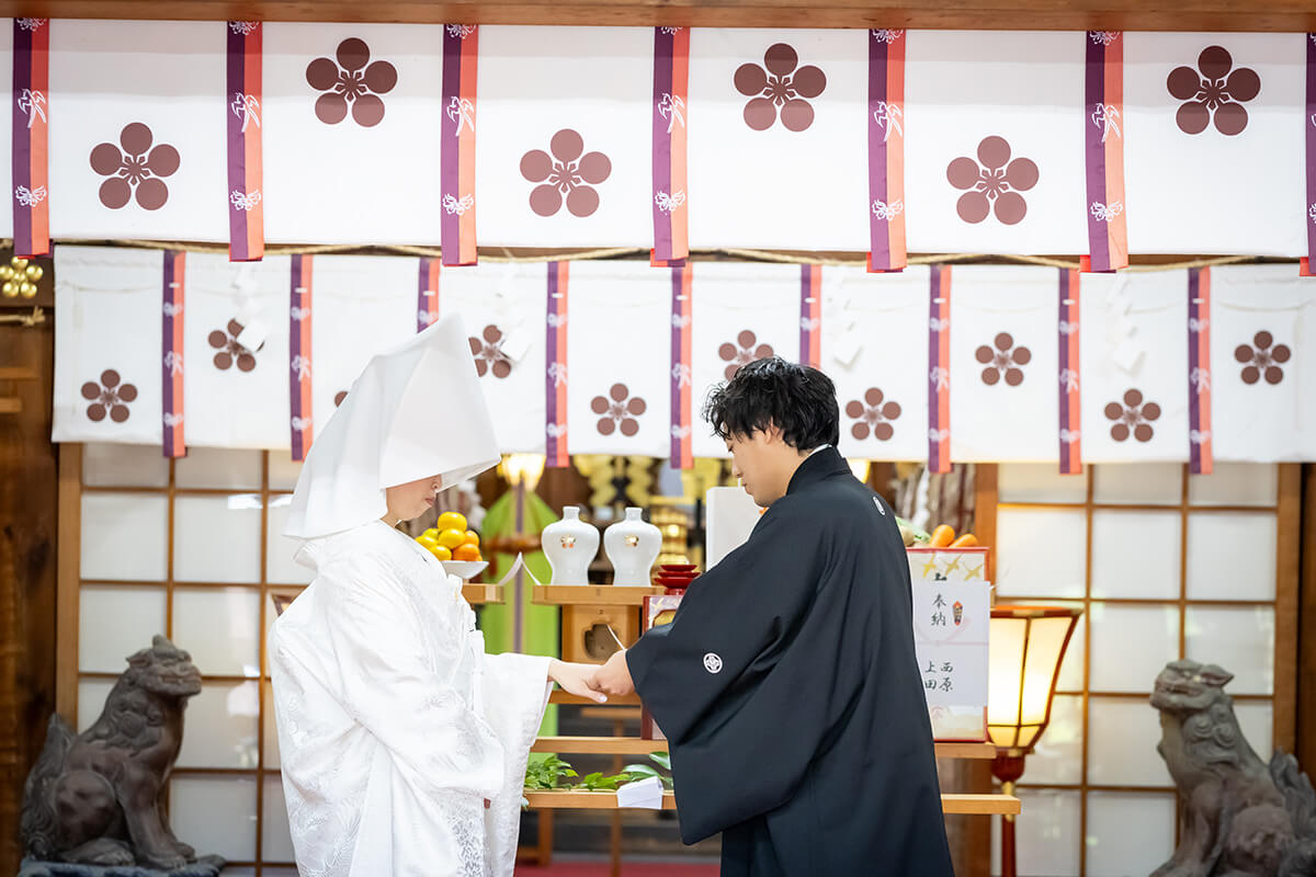 宇多須神社で挙げられたお客様の結婚式写真07