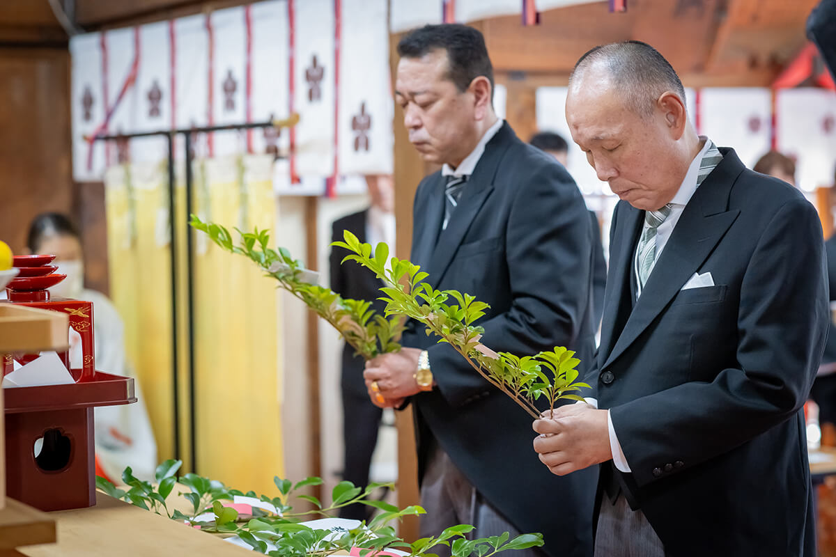 宇多須神社で挙げられたお客様の結婚式写真08