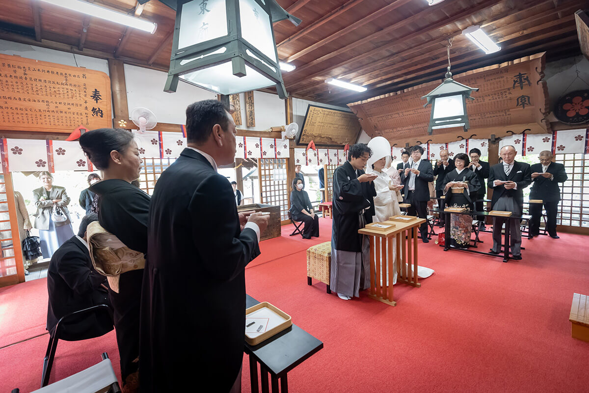宇多須神社で挙げられたお客様の結婚式写真09