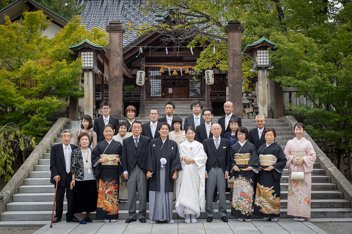 宇多須神社で挙げられたお客様の結婚式写真10