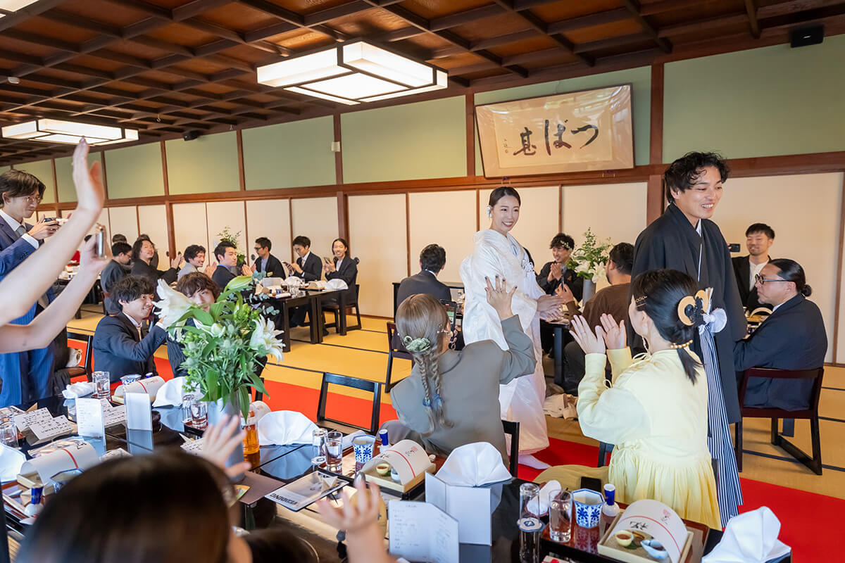 宇多須神社で挙げられたお客様の結婚式写真11