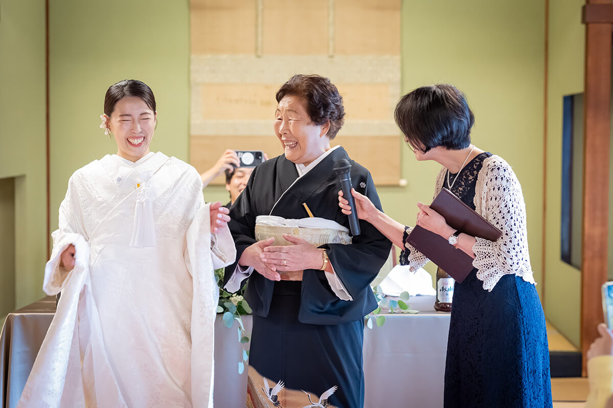 宇多須神社で挙げられたお客様の結婚式写真14