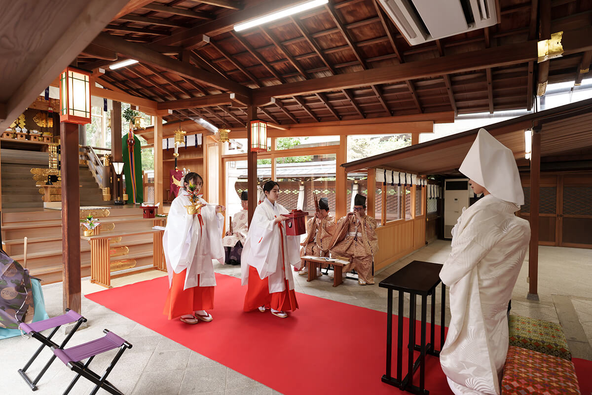 護王神社で挙げられたお客様の結婚式写真07