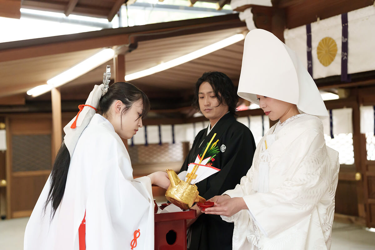 護王神社で挙げられたお客様の結婚式写真08