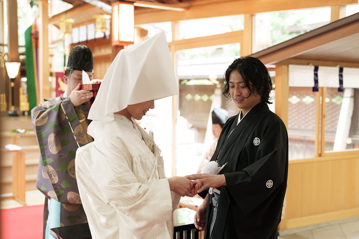 護王神社で挙げられたお客様の結婚式写真11