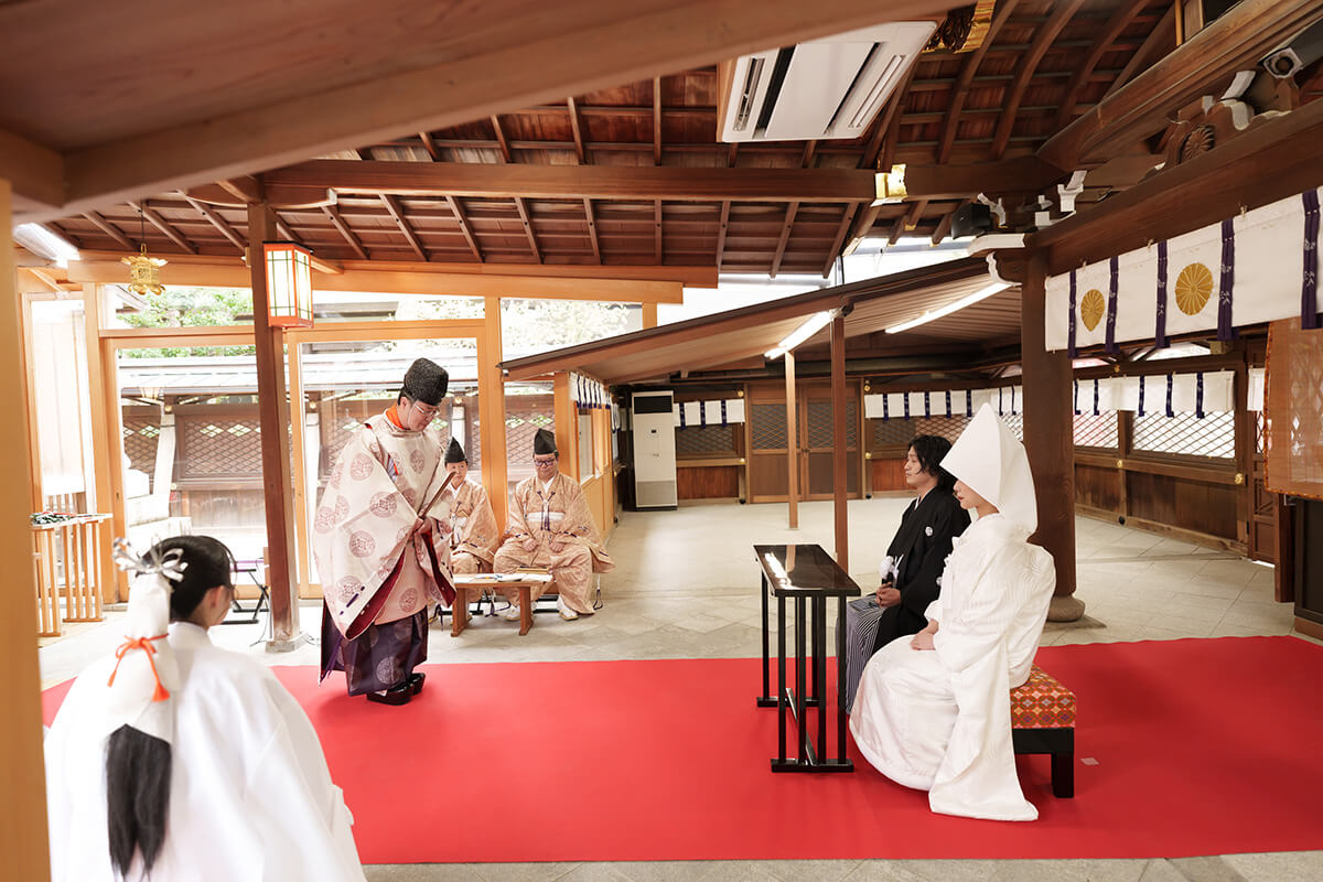 護王神社で挙げられたお客様の結婚式写真13